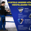 Höhenverstellbarer Montagetisch „Advanced" - Konfigurator