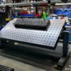 Profi Schweißtisch Höhenverstellbar Elektrisch für Industrie und Handwerk mit Sigmund Schweißplatte