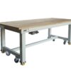 Mechanisch höhenverstellbarer Arbeitstisch für Industrie und Handwerk
