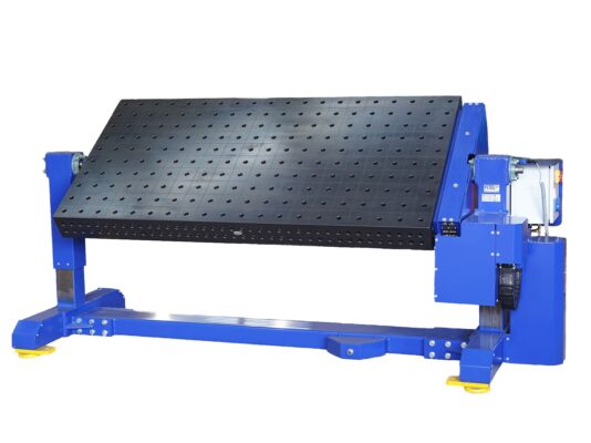 Siegmund Schweißtisch höhenverstellbar, elektrisch - Profi Schweißtisch mit Neigung