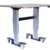 Fahrbarer Höhenverstellbarer Arbeitstisch 180 x 80