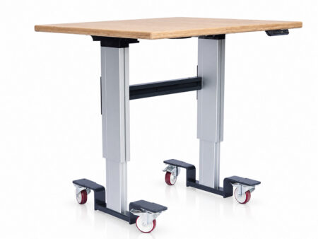 Fahrbarer Höhenverstellbarer Arbeitstisch 180 x 80 Fahrbarer Höhenverstellbarer Arbeitstisch 180 x 80