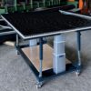 Elektrisch Höhenverstellbarer Arbeitstisch mit Wendevorrichtung für Platten