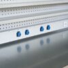 Höhenverstellbare Profi Werkbank mit Stahlplatte auf Rollen