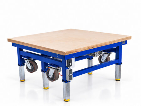 Schwerlast Hubtisch fahrbar - PETec 6 Tischbeine Wartungstisch Schwerlast Hubtisch fahrbar - PETec 6 Tischbeine Wartungstisch