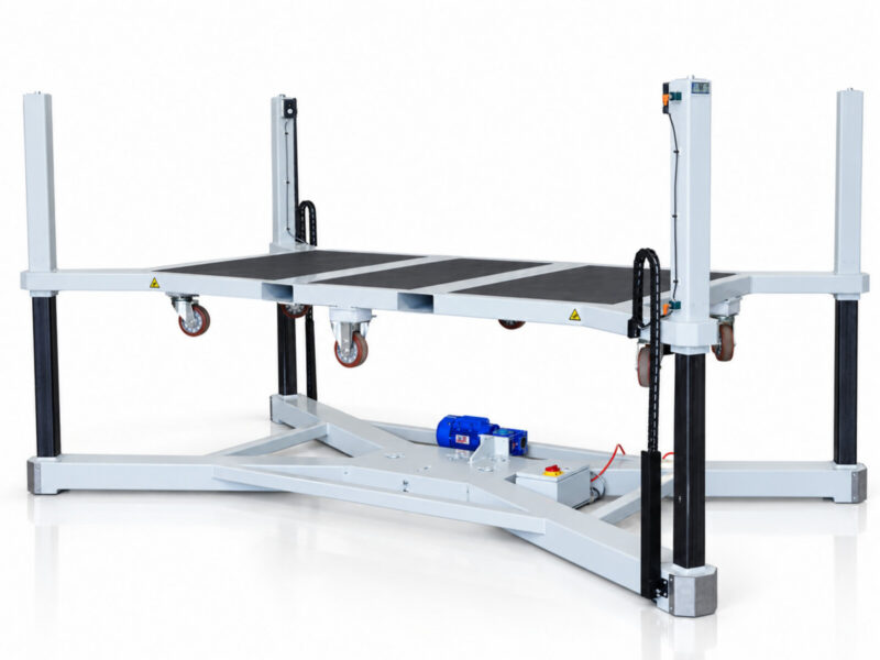 Hubbühne, Hubgestell auf rollen, für Industrie, ohne hydraulik