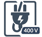 Antrieb elektrisch (400 V Drehstrom)