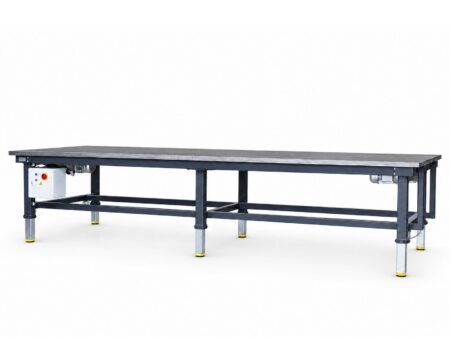 Elektrisch höhenverstellbarer 4 Meter XXL Montagetisch
