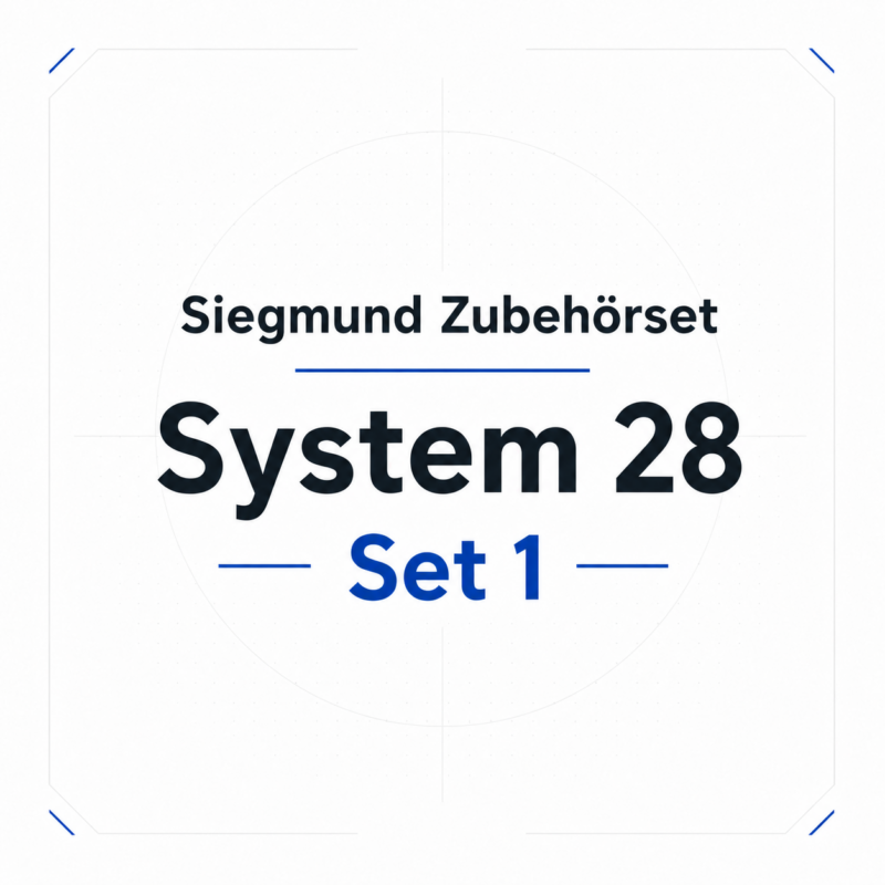 Siegmund Schweitisch Zubehörset Spannset Anschlagset System28 Set1