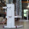 Mobiler Rollbehälter Heber - Gitterwagen und Logistikwagen Hubsystem elektrische Bedienung Mobiler Rollbehälter Heber - Gitterwagen und Logistikwagen Hubsystem elektrische Bedienung