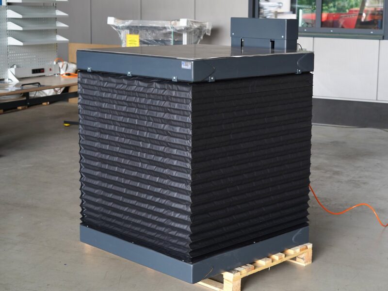 Elektrischer Doppelscherenhubtisch für Industrie und Montage Elektrischer Doppelscherenhubtisch für Industrie und Montage