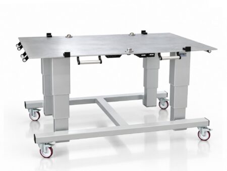 PETec Advanced – Fahrbarer Montagetisch elektrisch höhenverstellbar, 500 kg, Akku PETec Advanced – Fahrbarer Montagetisch elektrisch höhenverstellbar, 500 kg, Akku