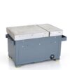 hoehenverstellbarer-ruetteltisch-vibrationstisch-stahl-tischplatte-2 Höhenverstellbarer Vibrationstisch, Stahl Vibrationstisch für Industrieanwendungen